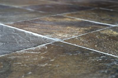 Stone Floor Installation detail